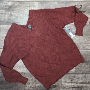 Worthington V Neck Knit Sweater Size XS